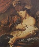 LISS, Johann The Death of Cleopatra oil